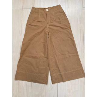 ザラ(ZARA)のZARA trf ワイドパンツ(バギーパンツ)