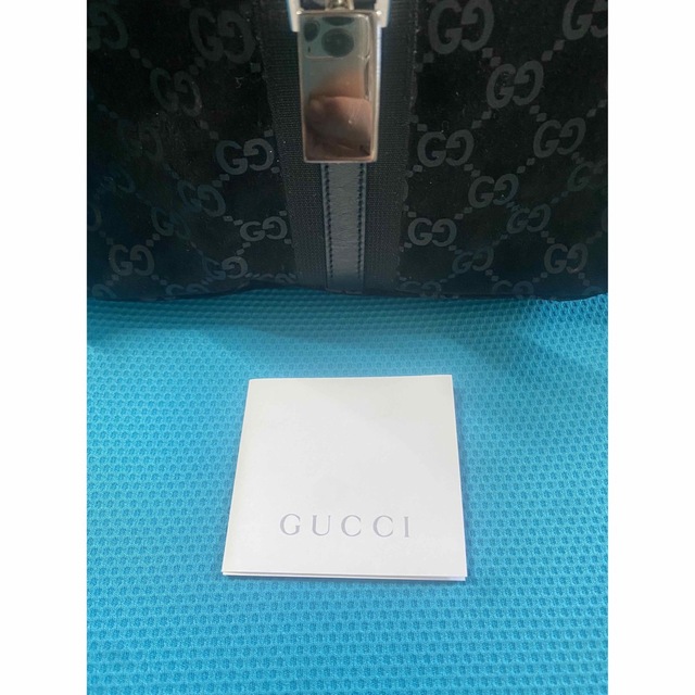 Gucci(グッチ)のグッチ ジャッキーライン スエードリュックGG ミニリュック レディースのバッグ(リュック/バックパック)の商品写真