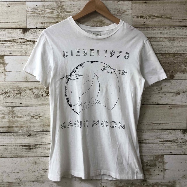 DIESEL(ディーゼル)のディーゼル　DIESEL カットソー　半袖　白T メンズのトップス(Tシャツ/カットソー(半袖/袖なし))の商品写真