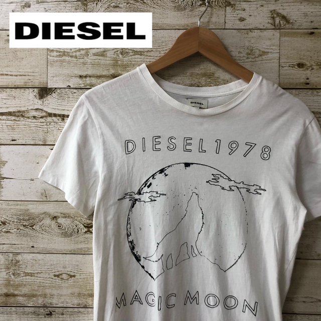 DIESEL(ディーゼル)のディーゼル　DIESEL カットソー　半袖　白T メンズのトップス(Tシャツ/カットソー(半袖/袖なし))の商品写真