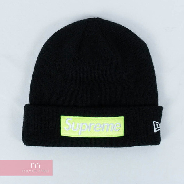 Supreme box logo beanie black FW17