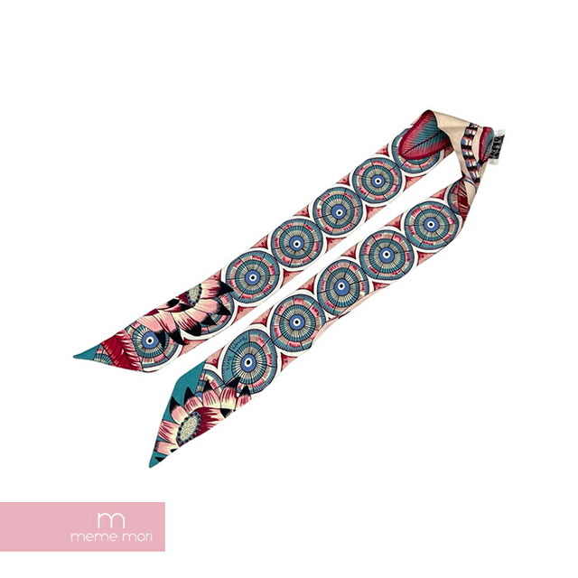 HERMES 2017SS Twilly Scarf The Savana Dance エルメス ツイリー