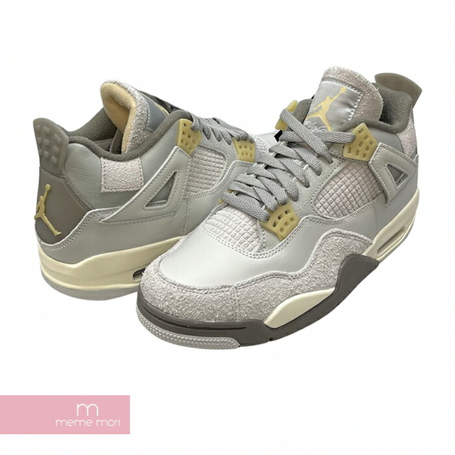 NIKE 2023AW AIR JORDAN 4 RETRO SE Craft Photon Dust DV3742-021 ナイキ エアジョーダン4  クラフト フォトンダスト ハイカットスニーカー グレー サイズUS9(27cm)【230217】【新古品】【me04】