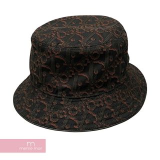 Dior Chapeau Oblique Bob Hat 183C902V1581 ディオール シャポーオブリークボブハット バケットハット 素材切替 帽子 オブリークロゴ刺繍 ブラック×ブラウン×ダークオリーブ サイズL 【221103】【新古品】【me04】