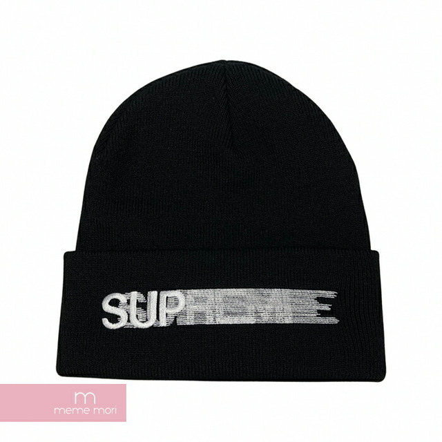 Supreme 2023SS Motion Logo Beanie Black シュプリーム モーション ...