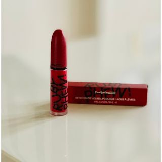 マック(MAC)のレトロ マット リキッド リップカラー  MAC  リップグロス 口紅 ルージュ(口紅)