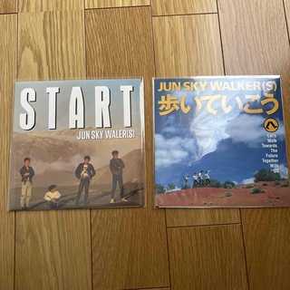JUN SKY WALKERS レコード２枚(ポップス/ロック(邦楽))