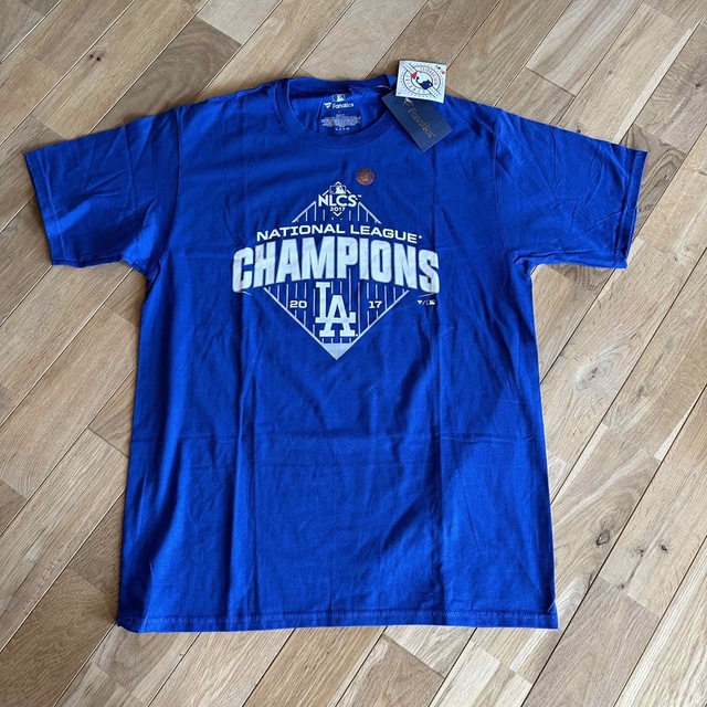 NEW ERA - ロサンゼルス・ドジャース2017年 チャンピオン記念Tシャツ ...