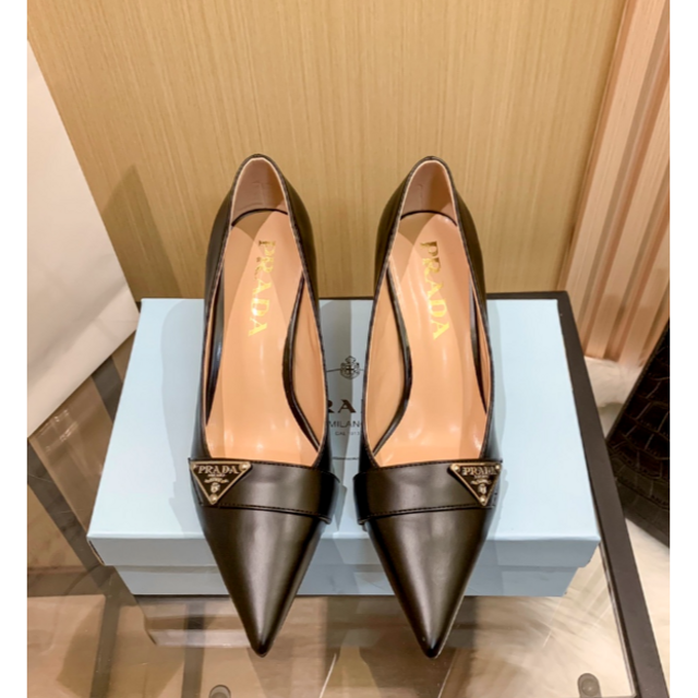 PRADAサンダル ハイヒール/パンプス レディース 美品 55 格安新品 www