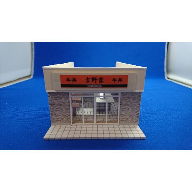 ◇オリジナル店舗建築模型03◇スケール1/87 HOゲージインテリア　鉄道模型 3