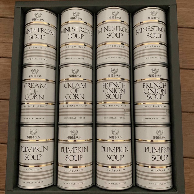 帝国ホテル　スープ缶セット　12缶