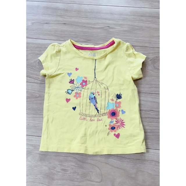 babyGAP(ベビーギャップ)のTシャツ　90サイズ　4点　セット キッズ/ベビー/マタニティのキッズ服女の子用(90cm~)(Tシャツ/カットソー)の商品写真