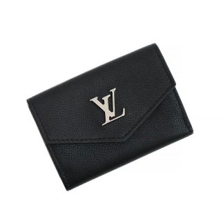 ルイヴィトン(LOUIS VUITTON)のルイ ヴィトン ポルトフォイユ ロックミニ コンパクト 三つ折り財布 カーフレザー ノワール ブラック 黒 M63921 箱付 LOUIS VUITTON（新品・未使用品）(財布)