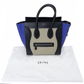 【CELINE】セリーヌ ラゲージミニ 165213DRU.38NO カーフ 黒 レディース トートバッグ