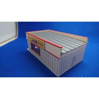 ◇オリジナル店舗建築模型03◇スケール1/87 HOゲージインテリア　鉄道模型