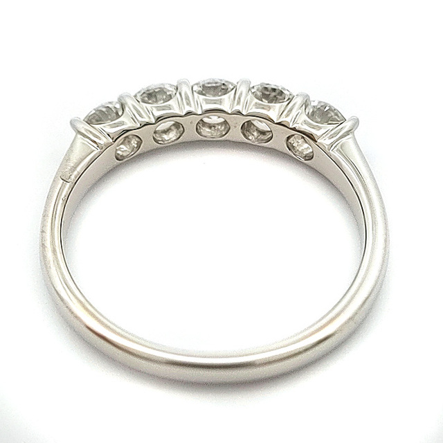一文字 ダイヤモンド リング・指輪 レディースのアクセサリー(リング(指輪))の商品写真