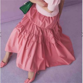 Drawer - 【美品】SEVENTEN セブンテン♡カラーティアードスカート