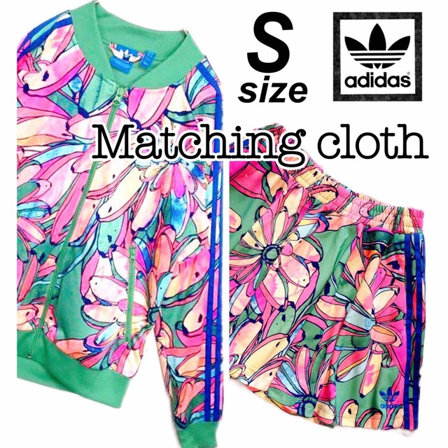adidas - アディダス トロピカル 花柄 ジャージ セットアップ adidas - アディダス トロピカル 花柄 ジャージ セットアップ