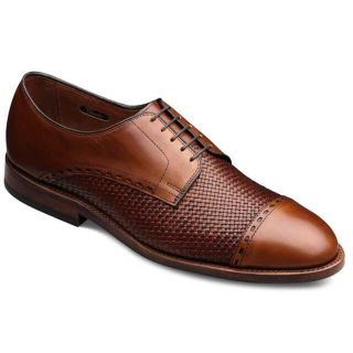 Allen Edmonds  アレン エドモンズ　New Orleans  4142E  Walnut Calf / Walnut Weave ＵＳＡ直輸入・正規品(ドレス/ビジネス)