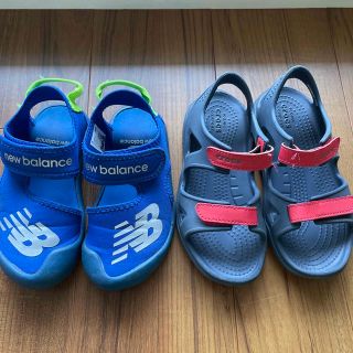 ニューバランス(New Balance)のサンダル　ニューバランス 17cm クロックス　18.5cm(サンダル)