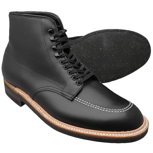 Alden オールデン 401 INDY BOOTS インディブーツ BLACK ラバーソール≪MADE IN U.S.A. 正規品