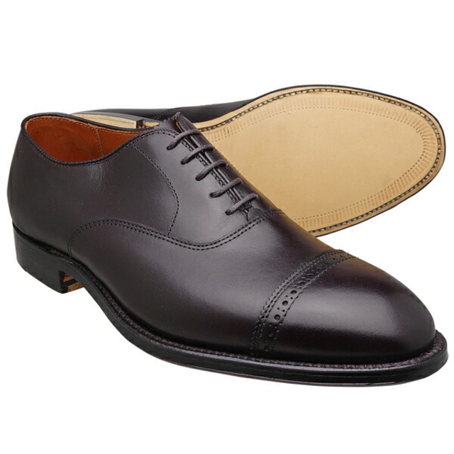 メンズAlden オールデン 905 Straight Tip Bal Oxford パンチドキャップトゥ BURGUNDY レザーソール≪MADE IN U.S.A. 正規品