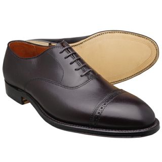 オールデン(Alden)のAlden オールデン 905 Straight Tip Bal Oxford パンチドキャップトゥ BURGUNDY レザーソール≪MADE IN U.S.A. 正規品(ドレス/ビジネス)