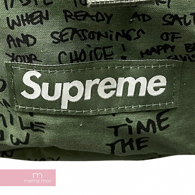 Supreme 2023SS Field Backpack Olive Gonz シュプリーム フィールド
