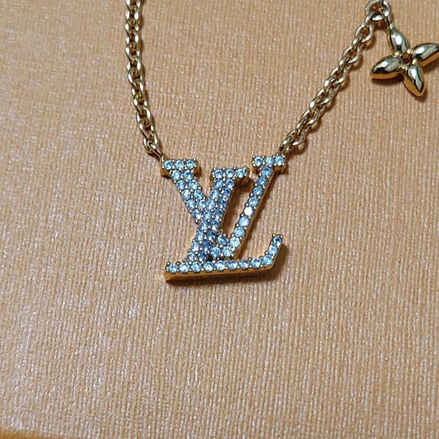 極美品】ルイヴィトン ネックレス コリエ LV アイコニック M00596