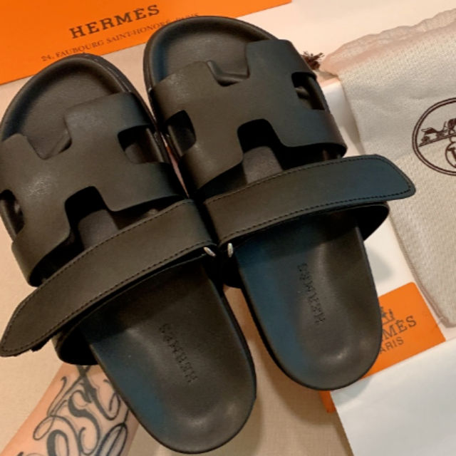エルメス HERMES シプレ メンズ サンダル 36 | www.jarussi.com.br