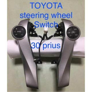 トヨタ(トヨタ)のTOYOTA 30prius steering switch.(車種別パーツ)