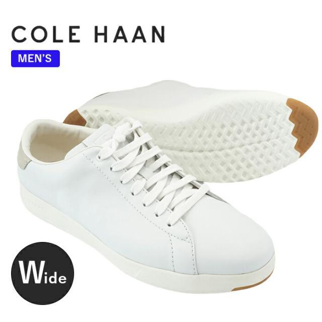 Cole Haan(コールハーン)の【COLEHAAN GRANDPRO TENNIS】 コールハーン グランドプロ テニス C22584 WHITE ホワイト スニーカー 【靴幅 Wide】 US9.5(27.5) メンズの靴/シューズ(スニーカー)の商品写真
