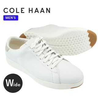 コールハーン(Cole Haan)の【COLEHAAN GRANDPRO TENNIS】 コールハーン グランドプロ テニス C22584 WHITE ホワイト スニーカー 【靴幅 Wide】(スニーカー)