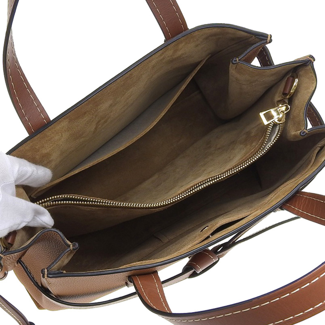 LOEWE - ロエベ ゲートトップハンドル 2WAYバッグ レザー 321.12 LOEWE - ロエベ ゲートトップハンドル 2WAYバッグ レザー 321.12