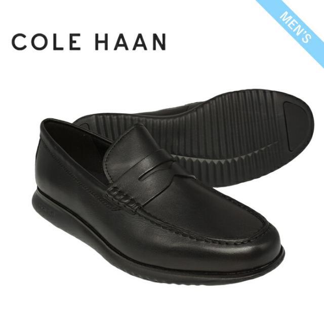 Cole Haan(コールハーン)の【COLEHAAN 2.ZEROGRAND PENNY】 コールハーン ゼログランド ペニー C33734 BLACK ブラック ローファー 【靴幅 Medium】 US7.5(25.5) メンズの靴/シューズ(ドレス/ビジネス)の商品写真