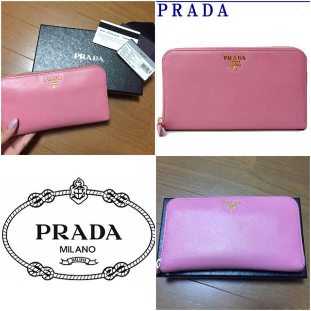 Prada 人気色のピンク Prada プラダ サフィアーノ ラウンドファスナー長財布の通販 By L S Shop プラダならラクマ