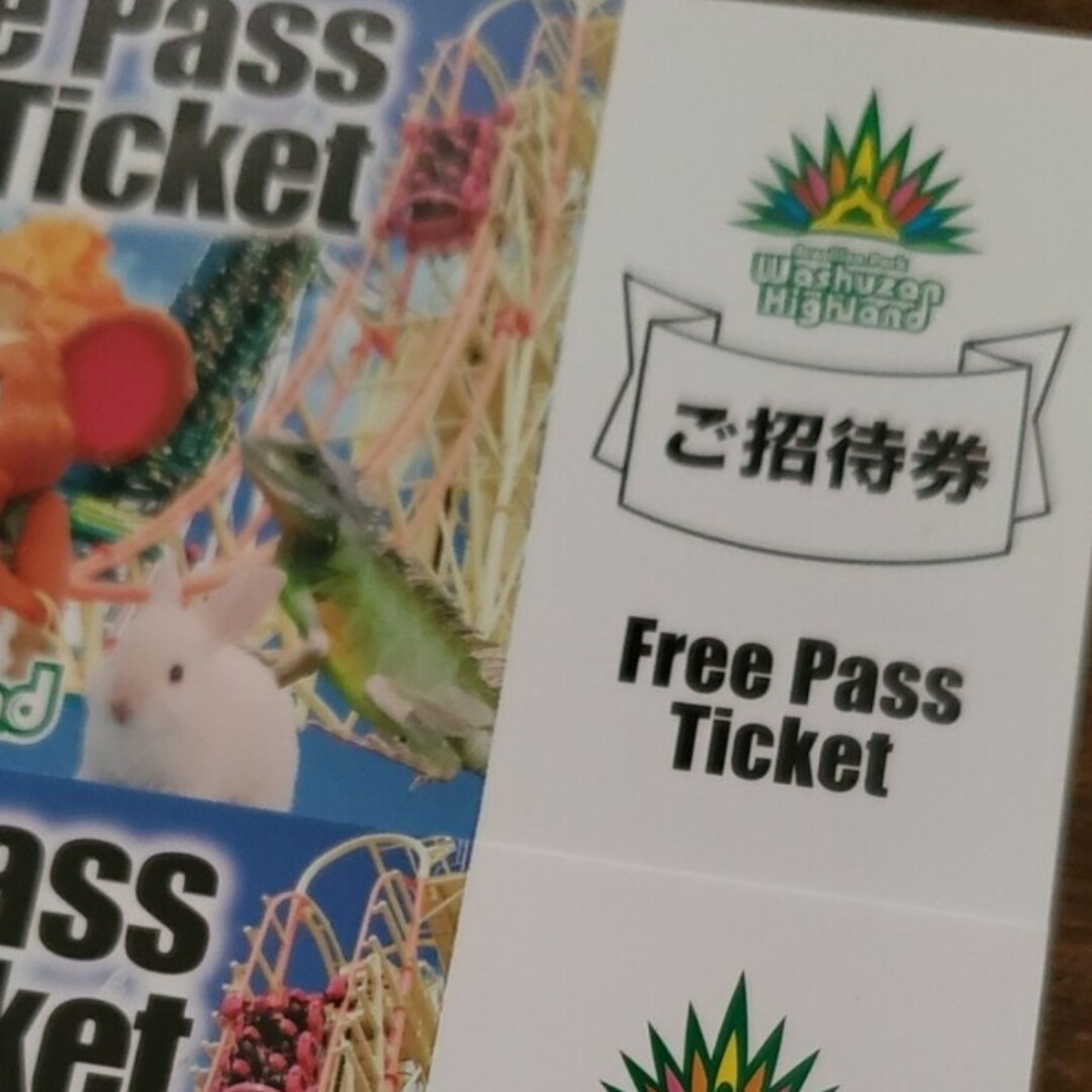 【専用】鷲羽山ハイランド フリーパスチケット 3枚