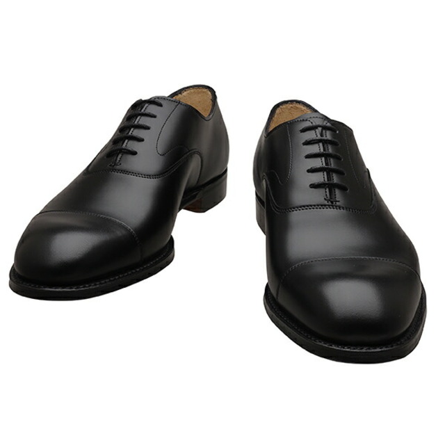 CHEANEY ジョセフ チーニー ALFRED アルフレッド レザーソール ストレートチップ BLACK CALF ブラックカーフ【Fitting G】 メンズの靴/シューズ(ドレス/ビジネス)の商品写真