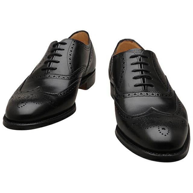 CHEANEY ジョセフ チーニー BROAD II レザーソール ウィングチップ BLACK CALF