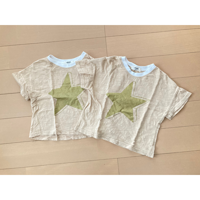 韓国子供服　Tシャツ2枚セット　100 キッズ/ベビー/マタニティのキッズ服男の子用(90cm~)(Tシャツ/カットソー)の商品写真