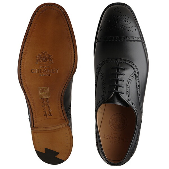 CHEANEY ジョセフ チーニー WILFRED レザーソール セミブローグ CHEANEY ジョセフ チーニー WILFRED レザーソール セミブローグ