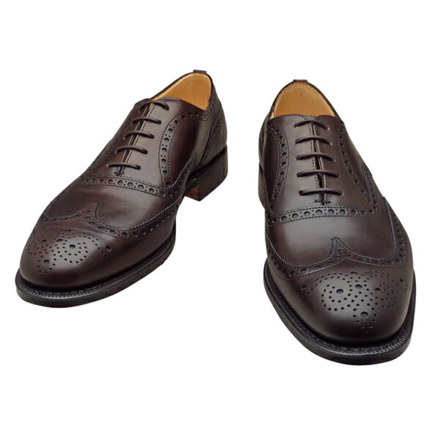 Church's チャーチ CHETWYND チェットウィンド  ウイングチップ  レザーソール EBONY CALF ≪UK直輸入・正規品 メンズの靴/シューズ(ドレス/ビジネス)の商品写真