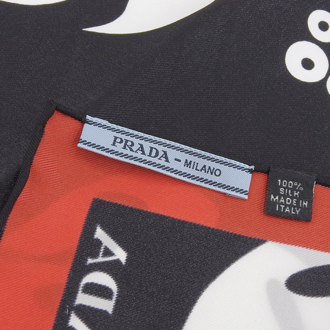 PRADA(プラダ)のプラダ ダブルマッチ ハイビスカス55 スカーフ シルク  1FF004 レディースのファッション小物(バンダナ/スカーフ)の商品写真