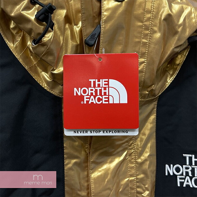 Supreme×The North Face 2018SS Metallic Mountain Parka Gold シュプリーム×ノースフェイス メタリックマウンテンパーカー ゴールド ナイロンジャケット ブルゾン ゴールド サイズS【221213】【新古品】【me04】 6