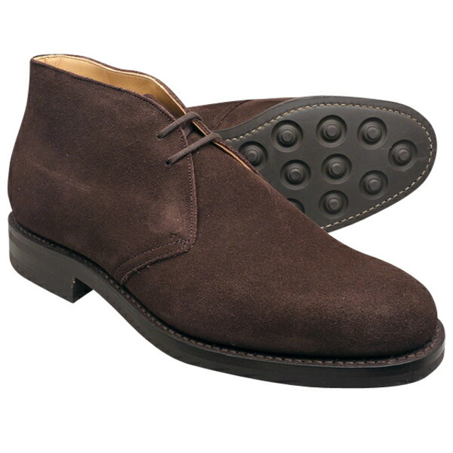 Church's チャーチ RYDER3 ライダー3 チャッカブーツ ラバーソール BROWN CASTORO SUEDE UK直輸入・正規品Church