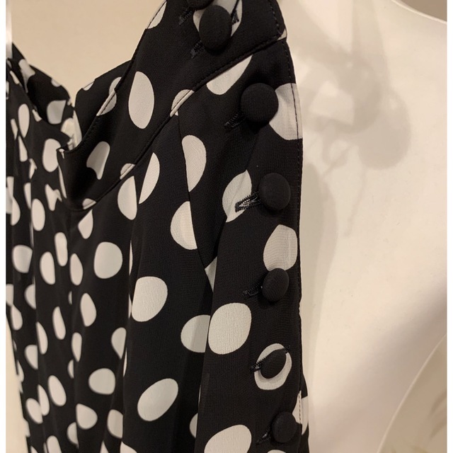INGEBORG 黒地白水玉ワイドパンツ 未使用品 | greenet.fr