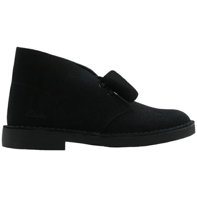 靴/シューズ【CLARKS デザートブーツ2】 クラークス  26155499 BLACK SUEDE ブラックスエード メンズブーツ 【靴幅 M/ミディアム】