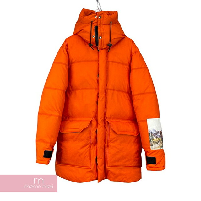 GUCCI×THE NORTH FACE 2021AW Down Jacket 663751 XLWF0 グッチ×ノースフェイス ダウンジャケット ブルゾン アウター オレンジ サイズM 【220205】【中古-A】【me04】 メンズのジャケット/アウター(その他)の商品写真