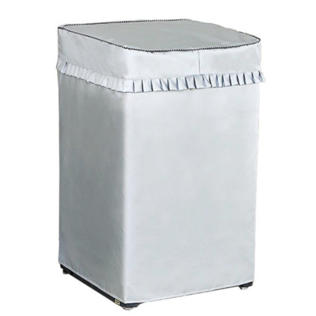洗濯機カバー シルバーＳ（厚手）3面包み W52cm D54cm H88cm スマホ/家電/カメラの生活家電(洗濯機)の商品写真