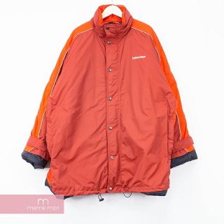 BALENCIAGA 2018SS Padded Lining Windbreaker 511210 TXD12 バレンシアガ パッデッドライニングジャケット 中綿ナイロンブルゾン レッド サイズ44【200511】【中古-A】【me04】【mmmr05】(その他)